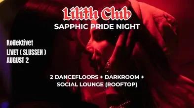 Lilith Club – PRIDE 2025: Sapphic Club Night 🏳️🌈💃