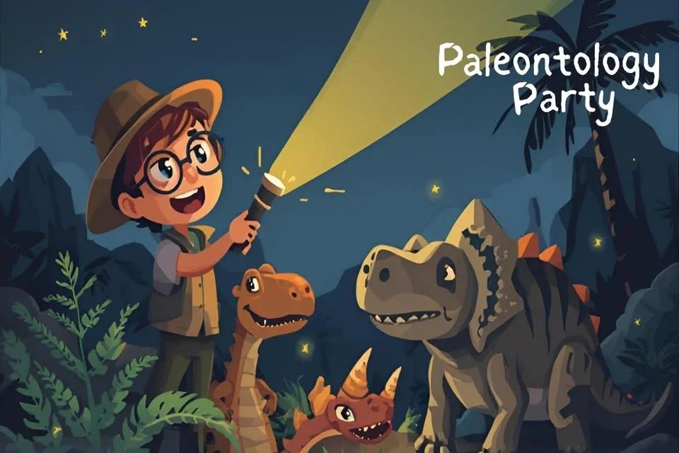 Dinos After Dark: Paleontology Party Edition