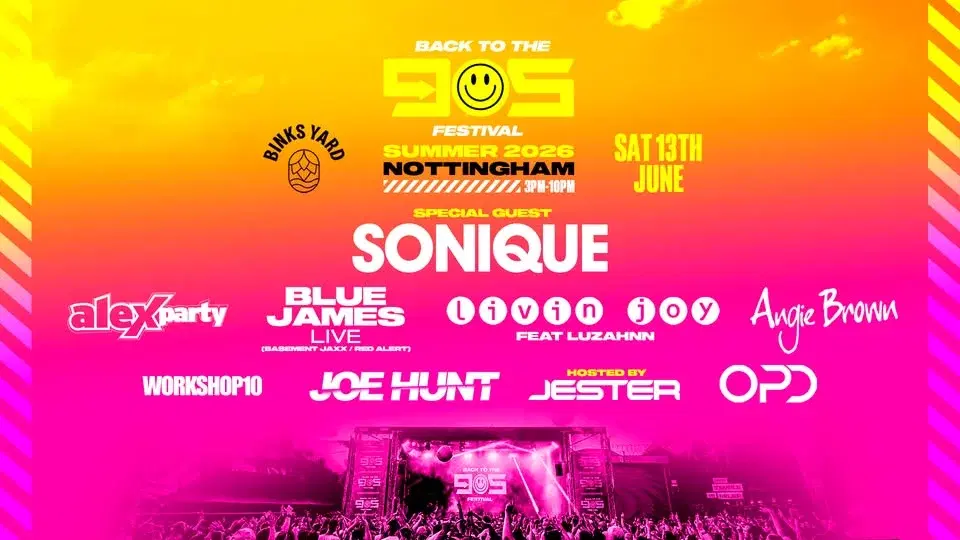 Summer 90s Dance Anthems Outdoor Festival - Nottingham