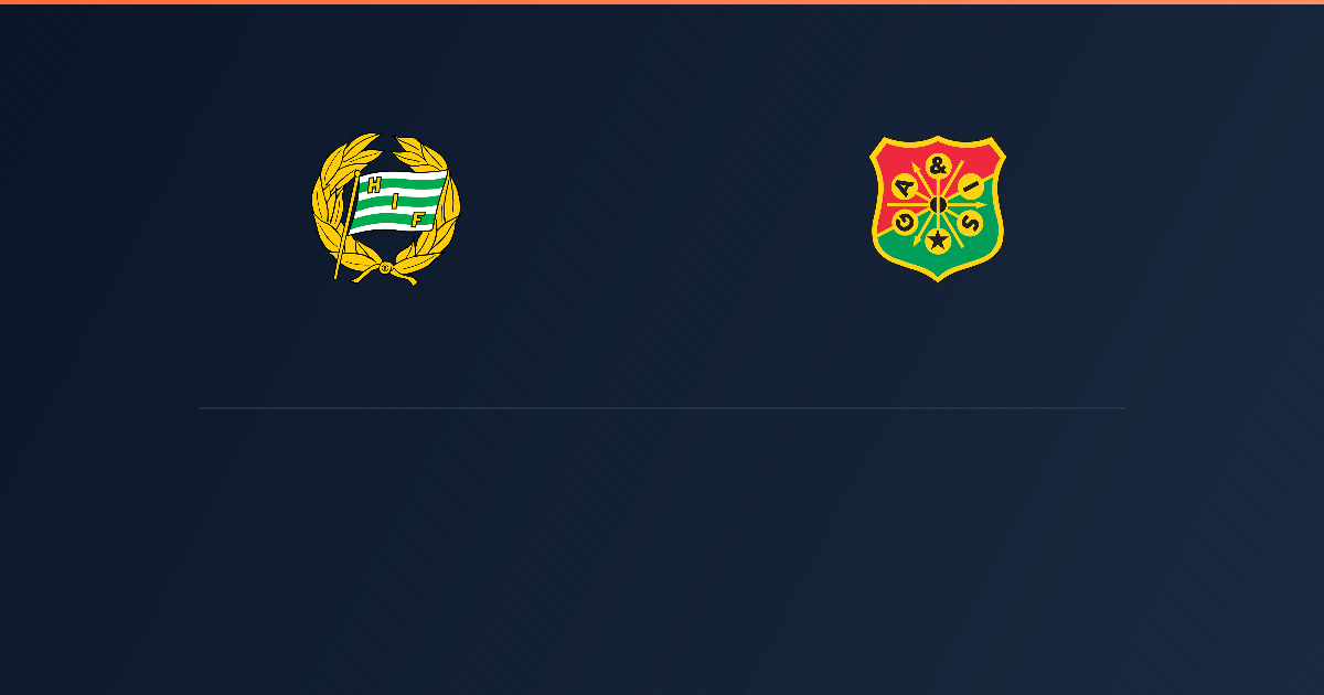 Hammarby vs GAIS