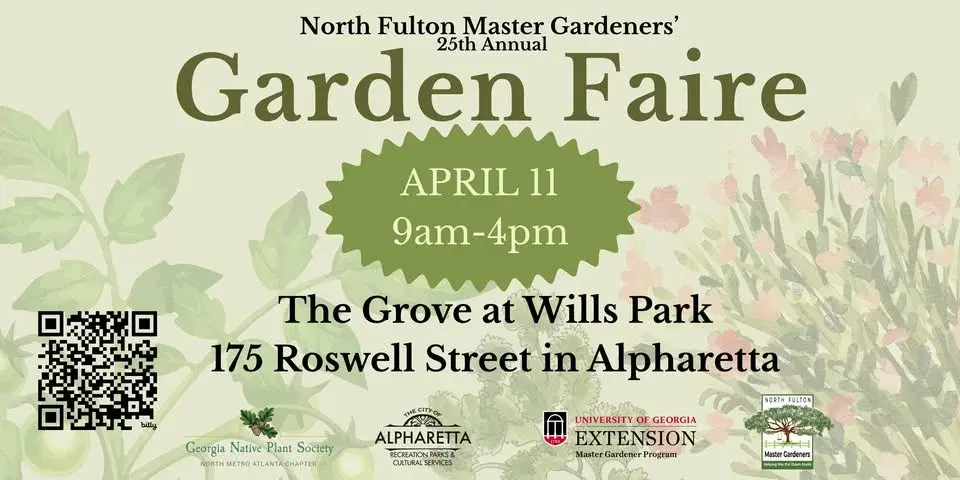 NFMG 25th Annual Garden Faire Find us at The Grove at Wills Park
