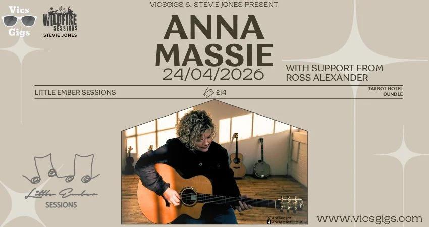 Anna Massie Little Ember Sessions Oundle With Support From Ross Alexander
