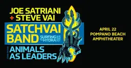 SatchVai Band Ft Joe Satriani & Steve Vai
