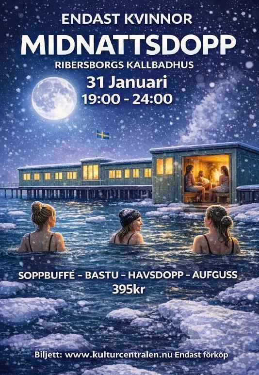 Midnattsdopp - Endast kvinnor
