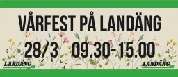 VÅRFEST PÅ LANDÄNG!