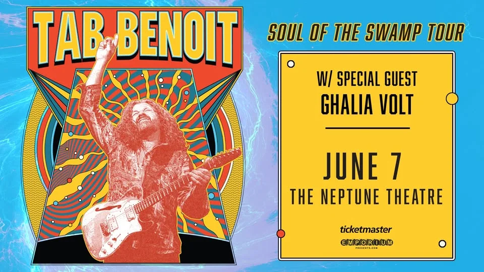 Tab Benoit: Soul of the Swamp Tour in Seattle, WA