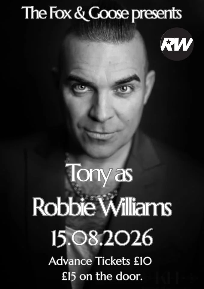 The One & Only Robbie – Tony Lewis Live!