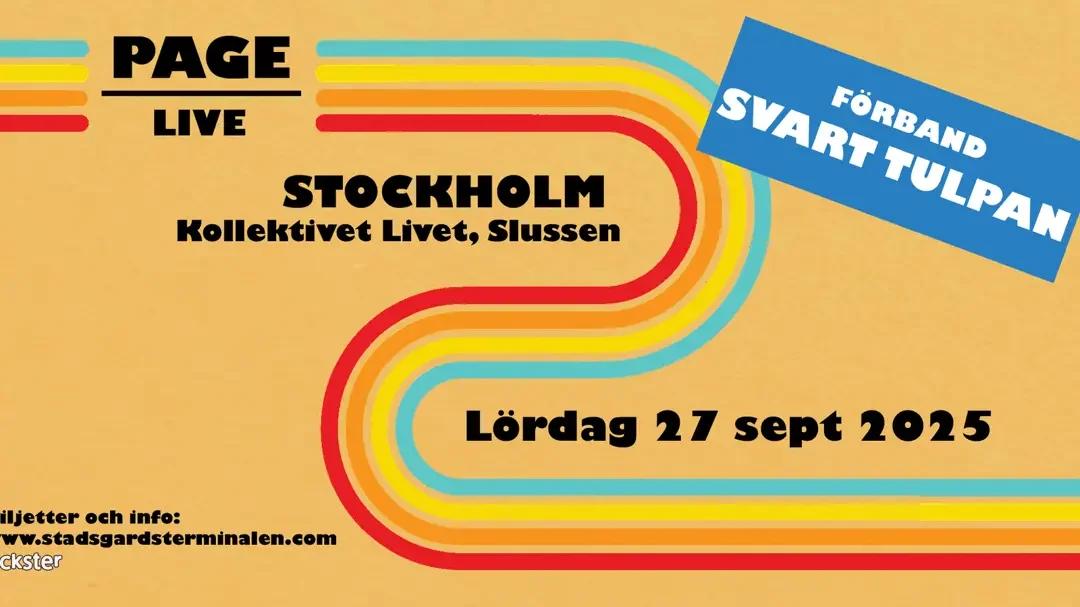 🎶 Page & Svart Tulpan Live på Kollektivet Livet 🎹