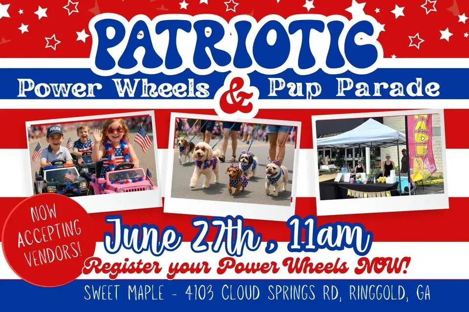 Patriotic Power Wheels & Pup Parade | Outdoor Market Event