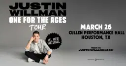 Justin Willman: One For the Ages Tour
