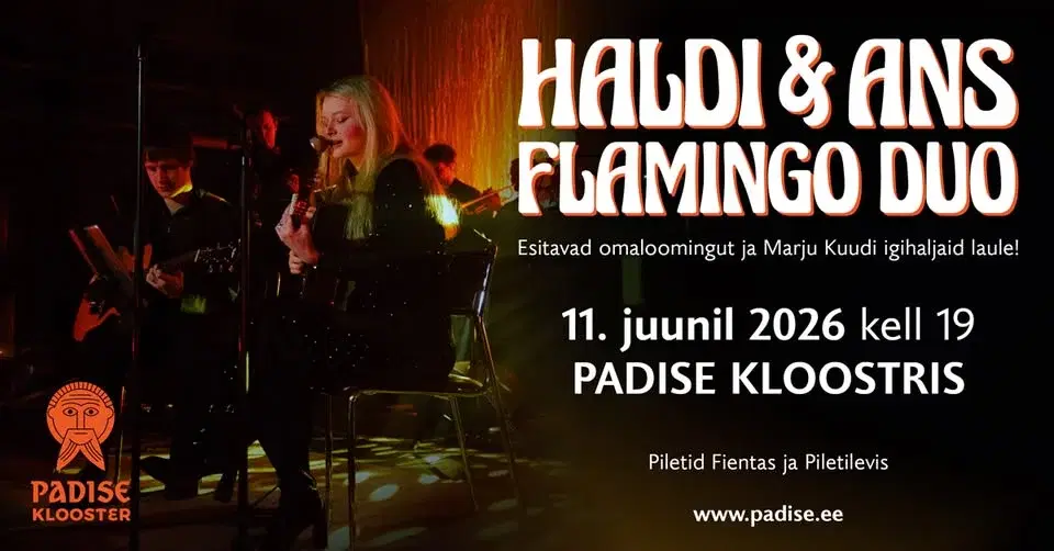 Haldi ja ans Flamingo DUO Padise kloostris