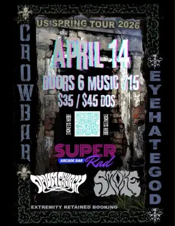 CROWBAR, EYEHATEGOD, Smoke, Opium Church