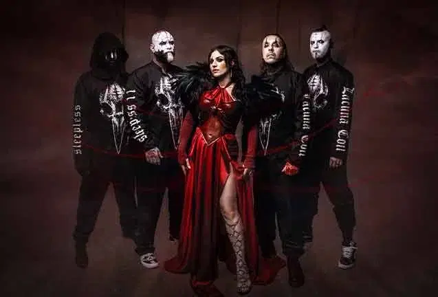 Lacuna Coil @ Crystal Ballroom, with Escape The Fate and Vowws