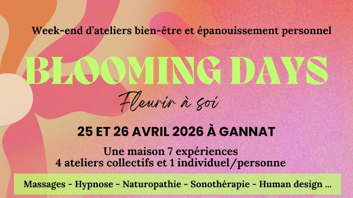 BLOOMING DAYS fleurir à soi