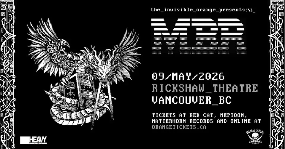 MASTER BOOT RECORD Live in Vancouver. May 9 at The Rickshaw.