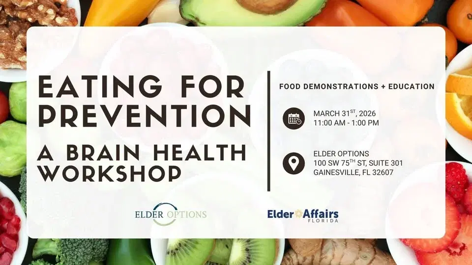 Eating for Prevention: A Brain Health Workshop
