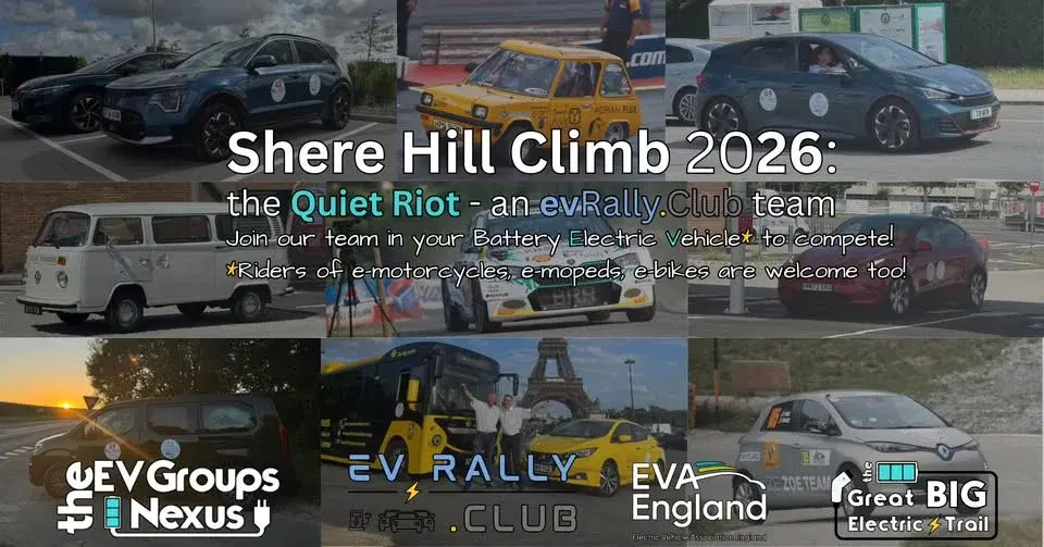 Shere Hill Climb 2026: the Quiet Riot Racing Team "Power Up" Shere Hill