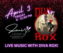 Diva Rox at Jan's Lounge - Spring Fling Edition!