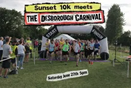 Sunset 10k meets The Desborough Carnival