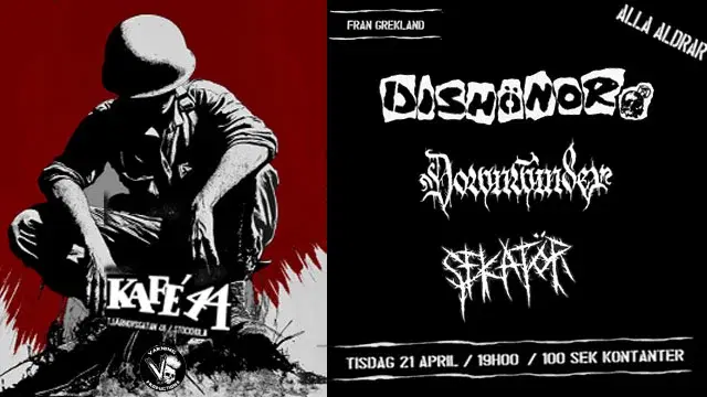 DISHÖNOR (Grekland), DOWNWINDER (Grekland), SEKATÖR (Sthlm) + KAFFE 44