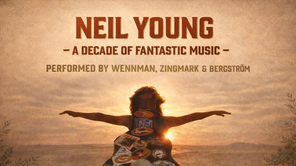 Neil Young - A decade of fantastic music - Linköping