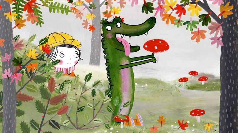 Knattebio: Rita och Krokodil (50kr per biljett och popcorn ingår, alltid)