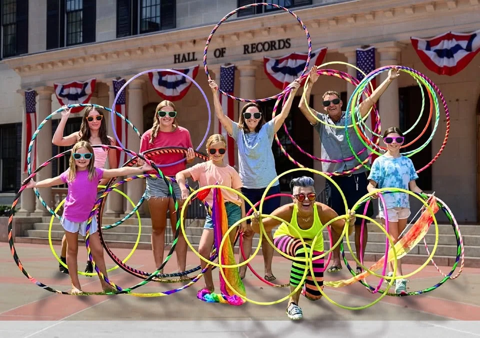 Downtown Freehold "Wednesday Funday" - Hoop It Up! Hula Hoop Workshop For All Ages!