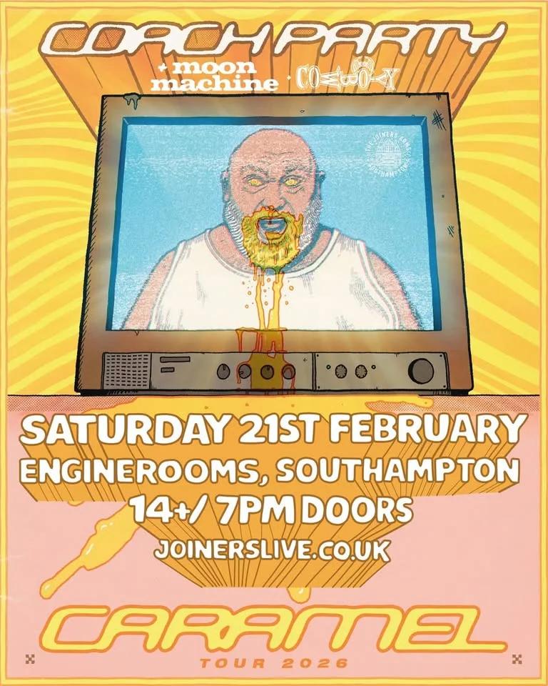 Coach Party with Moon Machine + Cowboyy at EngineRooms, Southampton