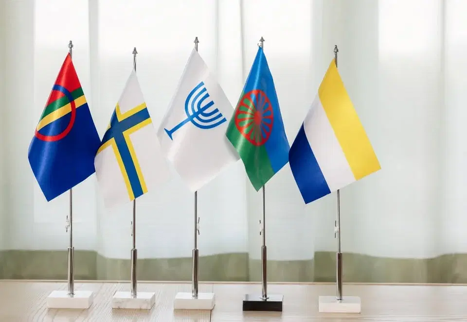 Invigning av Nationella minoritetshörnan på Garaget