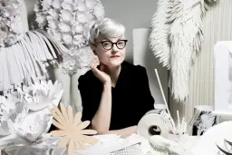 Bea Szenfeld Workshop - Blommor i papper