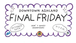 Final Friday- October "Don't Ghost Downtown!"