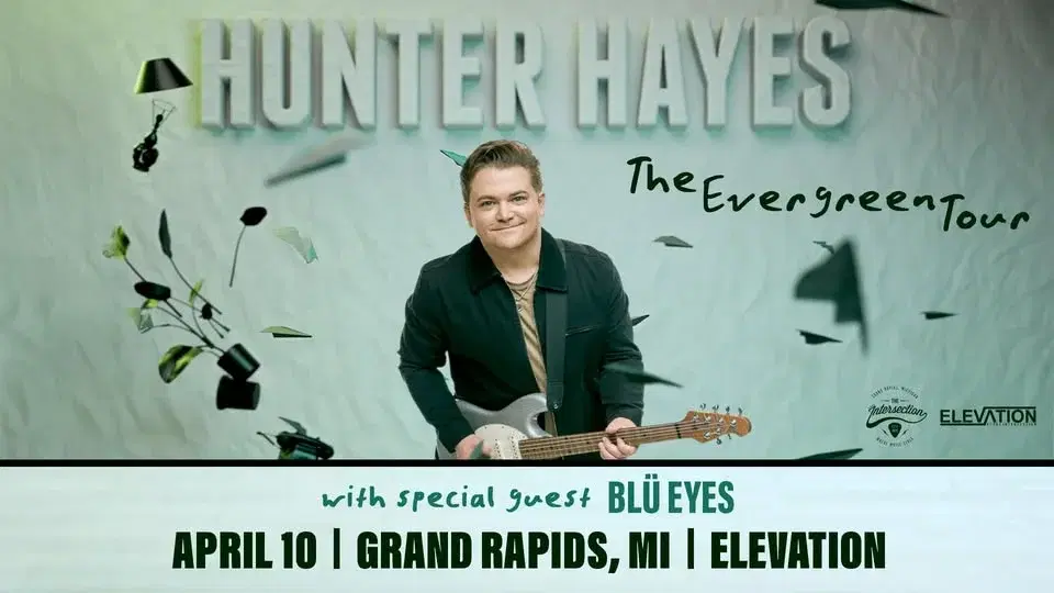 Hunter Hayes - The Evergreen Tour at Elevation - Grand Rapids, MI