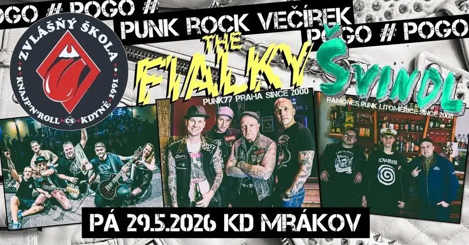 The Fialky, Zvlášňý škola a Švindl v KD Mrákov