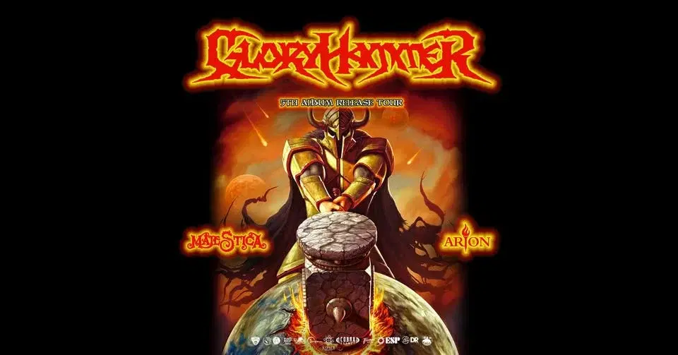 GLORYHAMMER | 5th Album Release Tour 2026 | Arena Wien