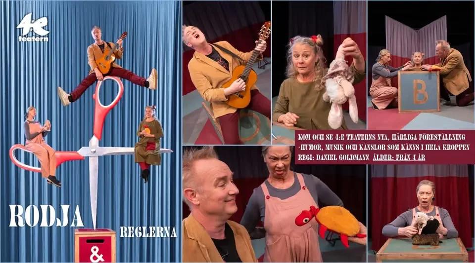 4:e teatern spelar Rodja och Reglerna på aliasTeatern