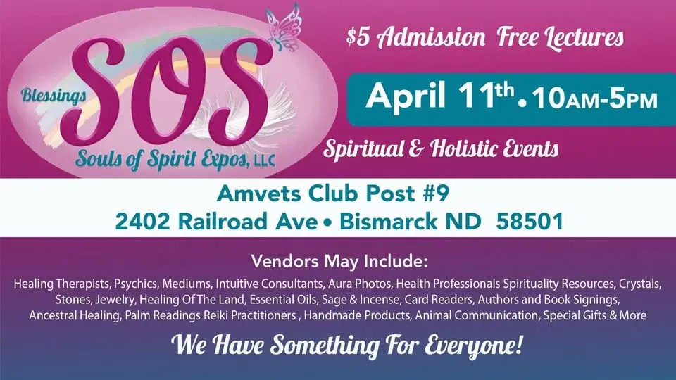 SOS Spiritual & Holistic Expo- Bismarck, ND