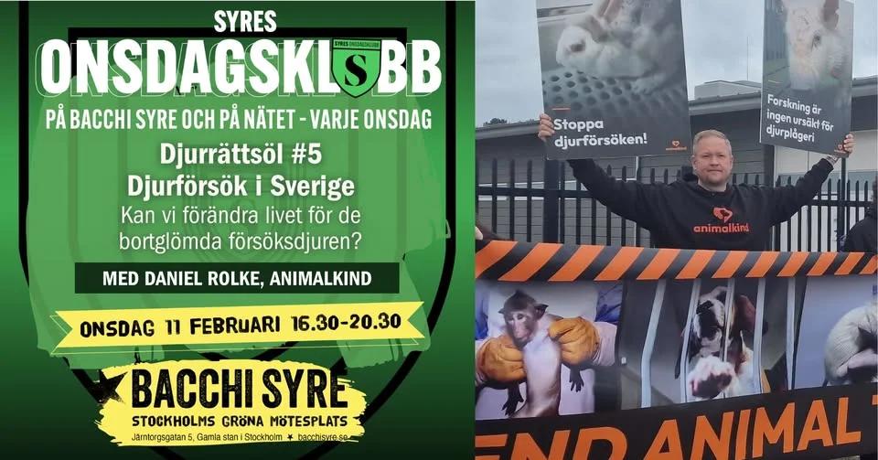 Syres onsdagsklubb: Djurrättsöl #5 – med Daniel Rolke, Animalkind