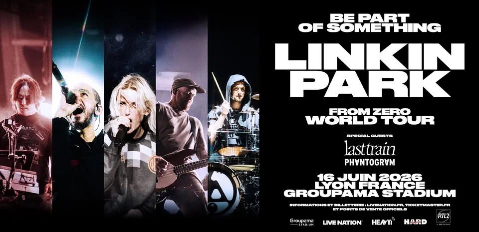 LINKIN PARK | Groupama Stadium, Lyon - 16 juin 2026