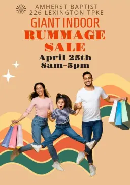 AmherstBC's HUGE Indoor Rummage Sale