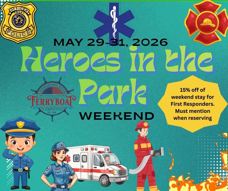 Heroes in the Park Weekend (First Responders
