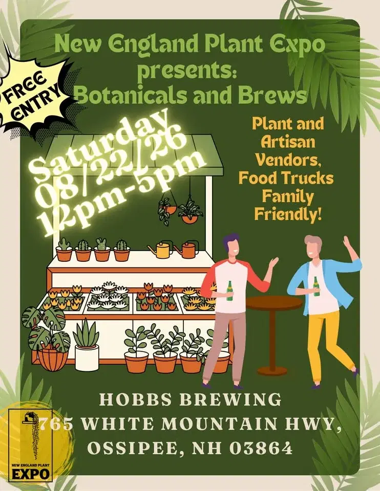 Botanicals and Brews at Hobbs Brewing - Ossipee, NH