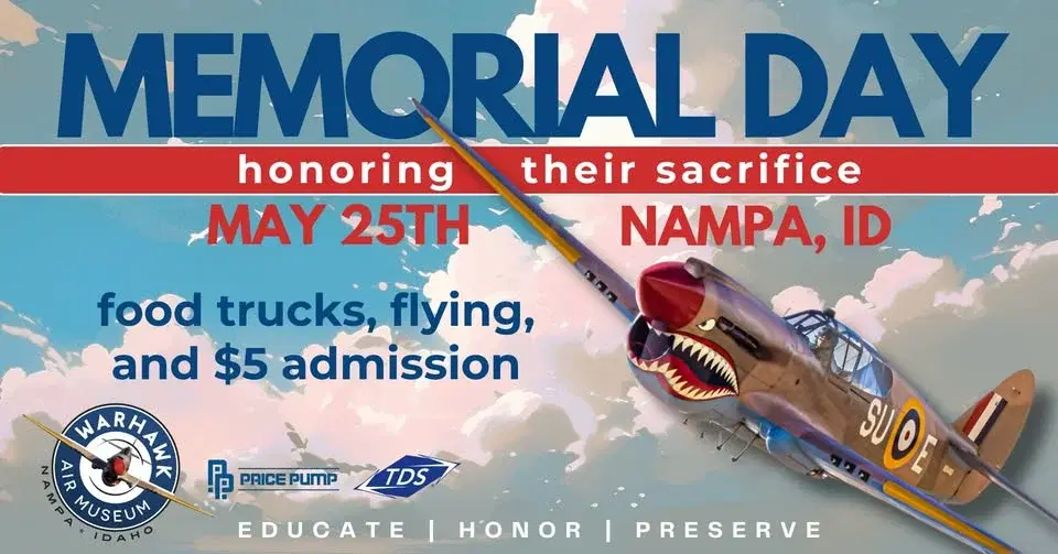 Memorial Day Flyovers & $5 Admission