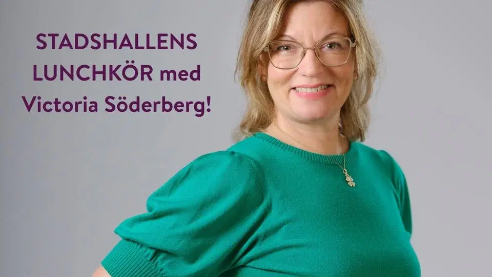 Stadshallens lunchkör med Victoria Söderberg