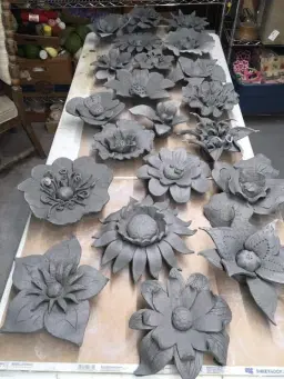 Pottery Handbuilding: Flower Power