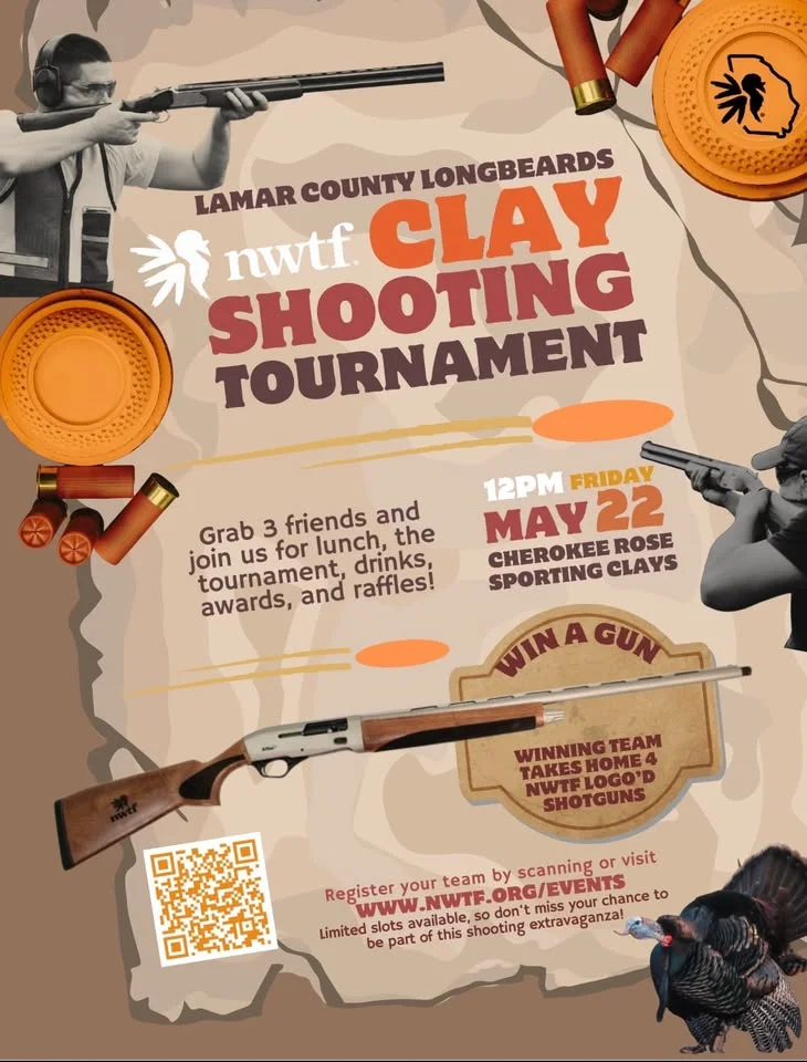 Lamar County Longbeards Clay Shooting Tournament