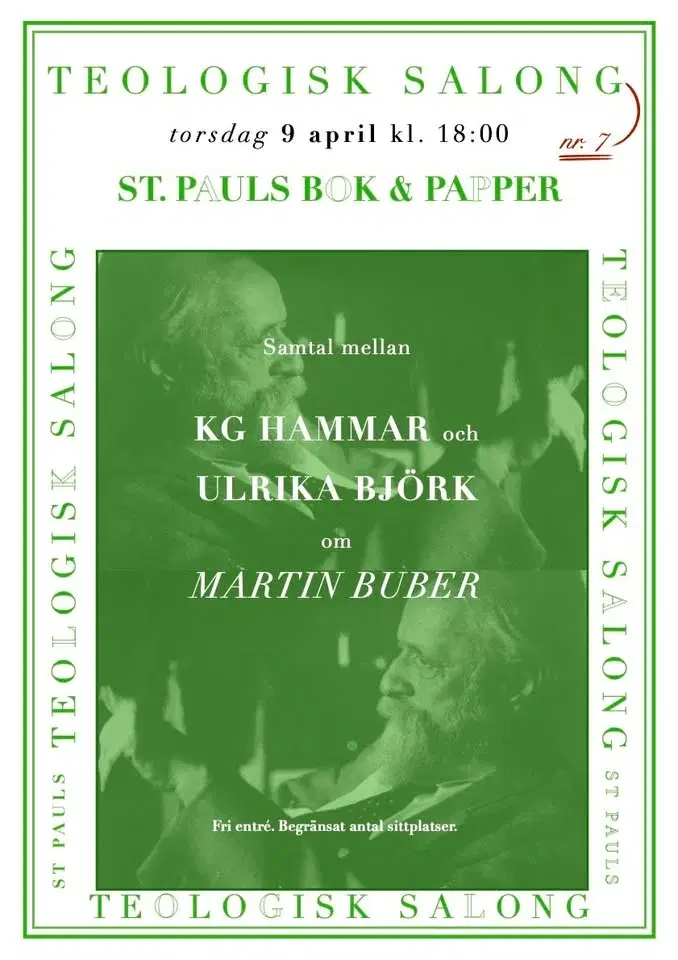 Teologisk Salong #7: Med KG Hammar & Ulrika Björk