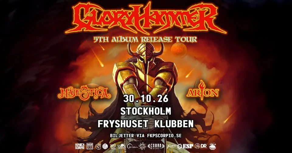 Gloryhammer + Special Guest: Majestica + Arion | Stockholm