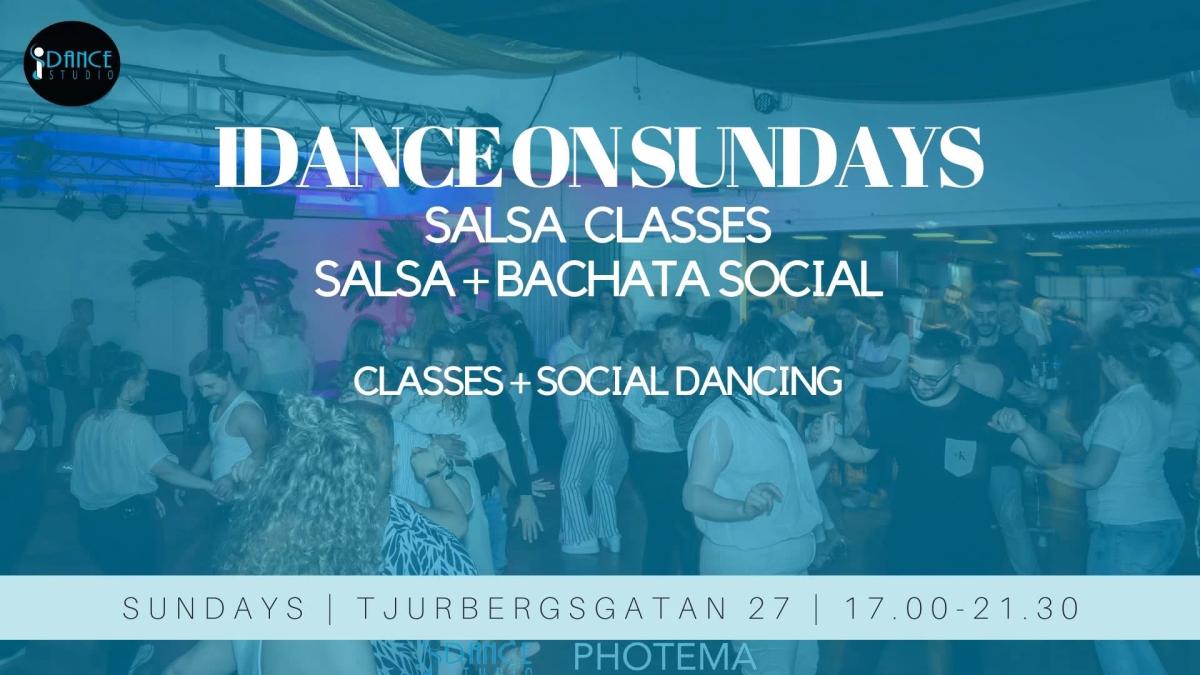Sundays at iDance: Salsa & Bachata Social