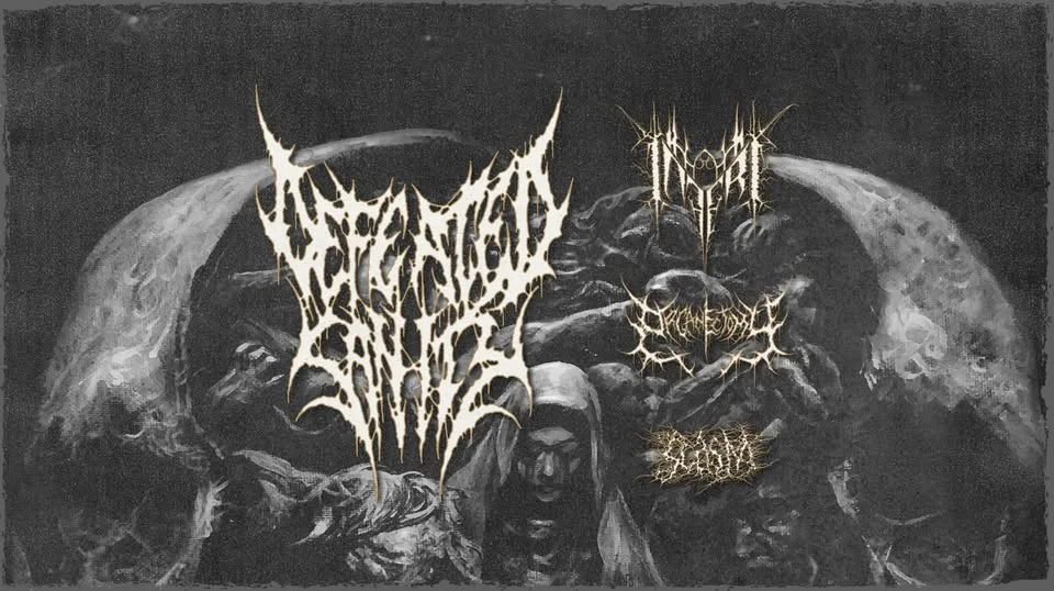 Defeated Sanity, Inferi, Organectomy, Scasm, Ovenhead live in Cleveland at Grog Shop!