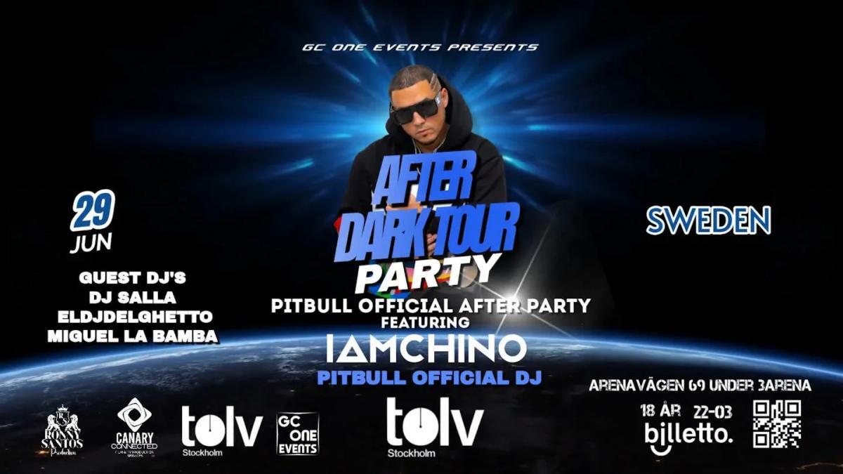 After the Dark Tour Official After Party med IAMCHINO 🎉🎧